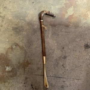 Vintage Italian Greyhound shoe horn